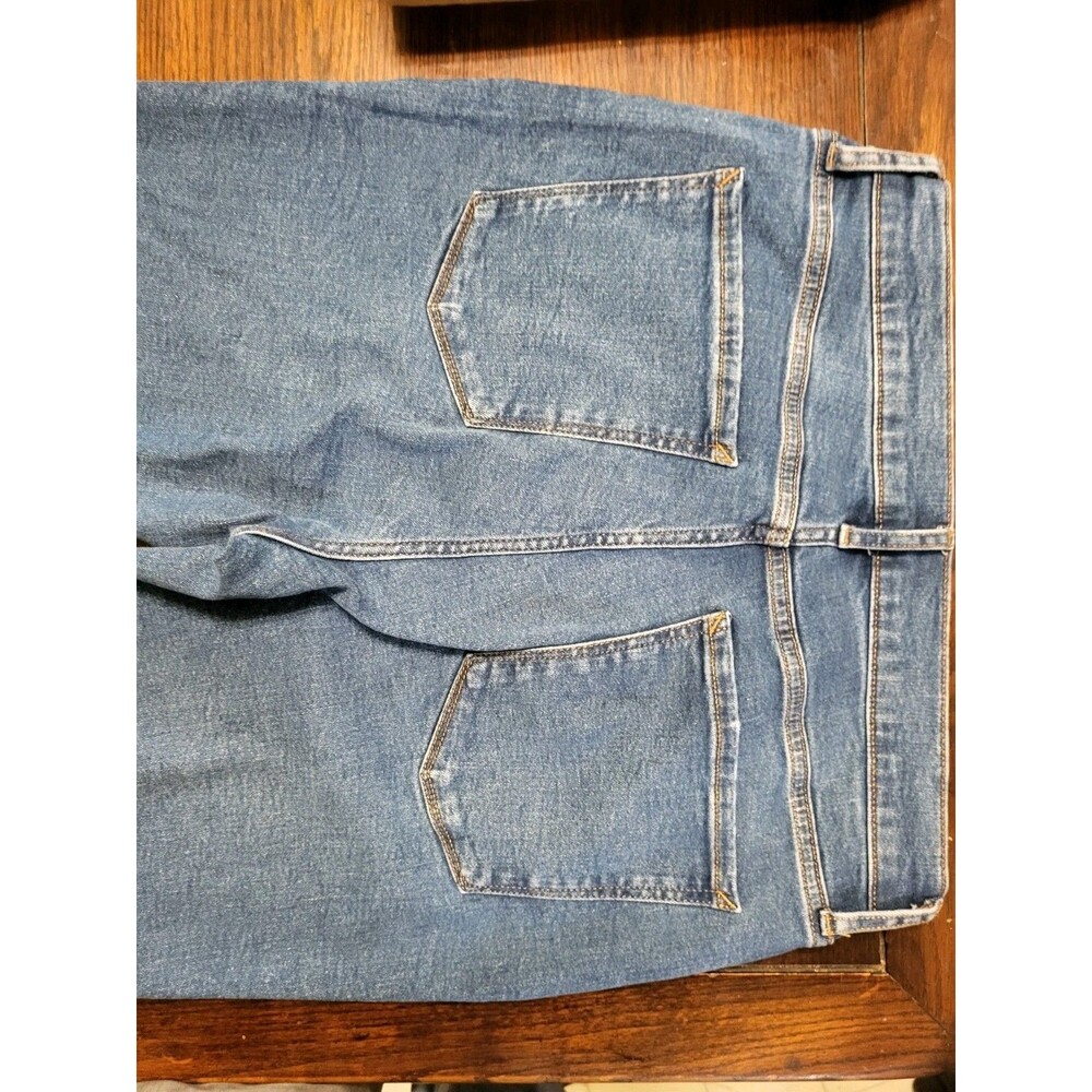 a.n.a JCPenney High Rise Vintage Bootcut Jeans Size 12 3B32D3 Stretch 32x32 - Picture 4 of 6